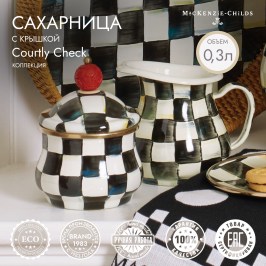 Сахарница с крышкой Courtly Check 89211